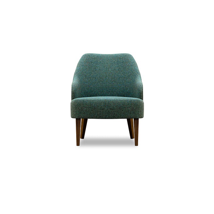 Green Tuft Fabric Chair
